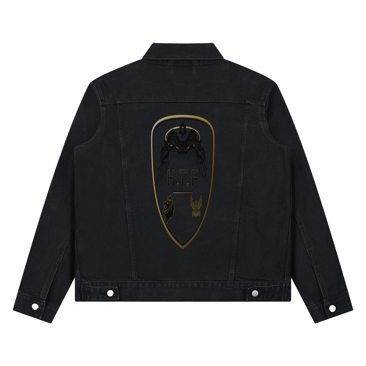 Unisex Vintage Wash Denim Jacket