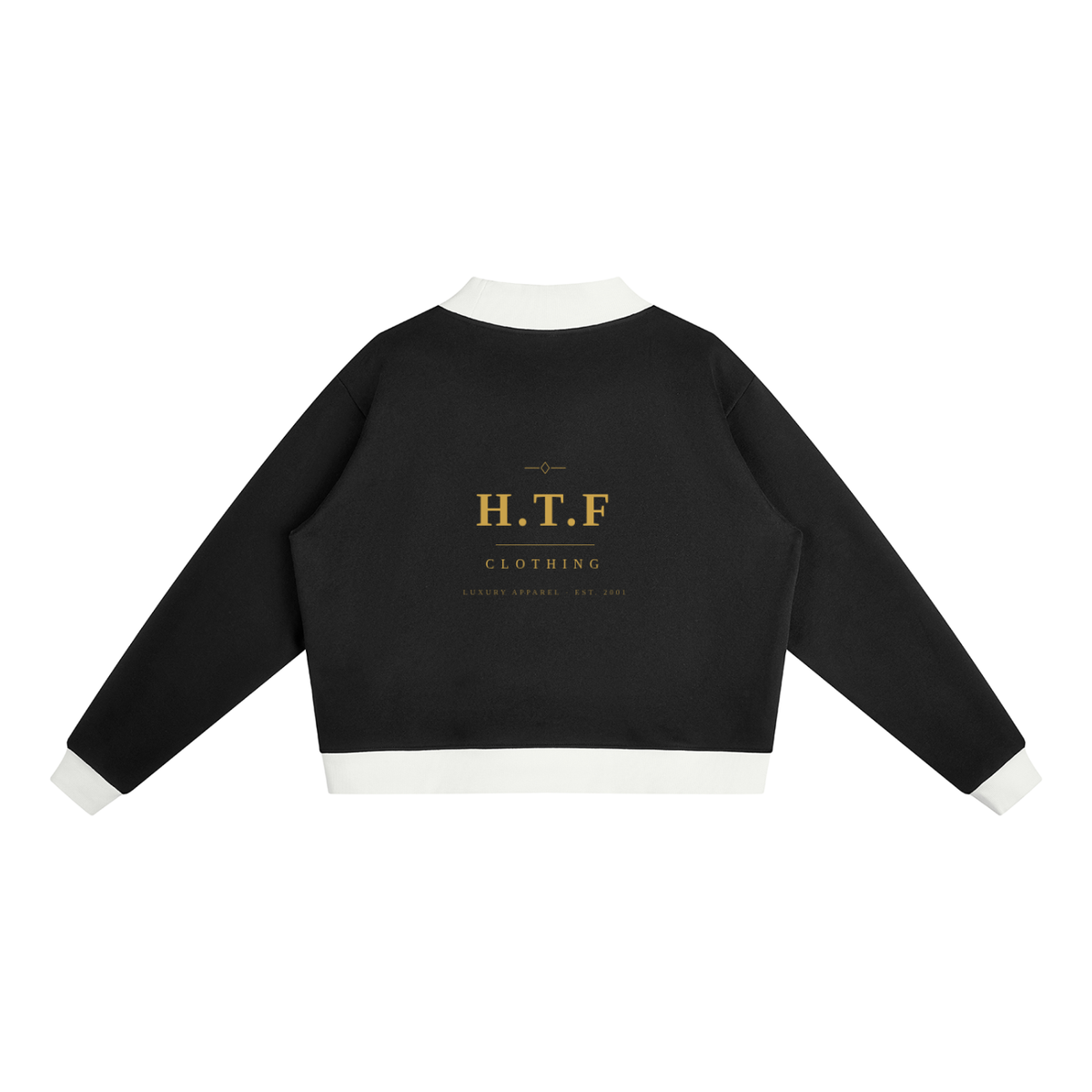 Women’s Mock Neck Crewneck Sweatshirt