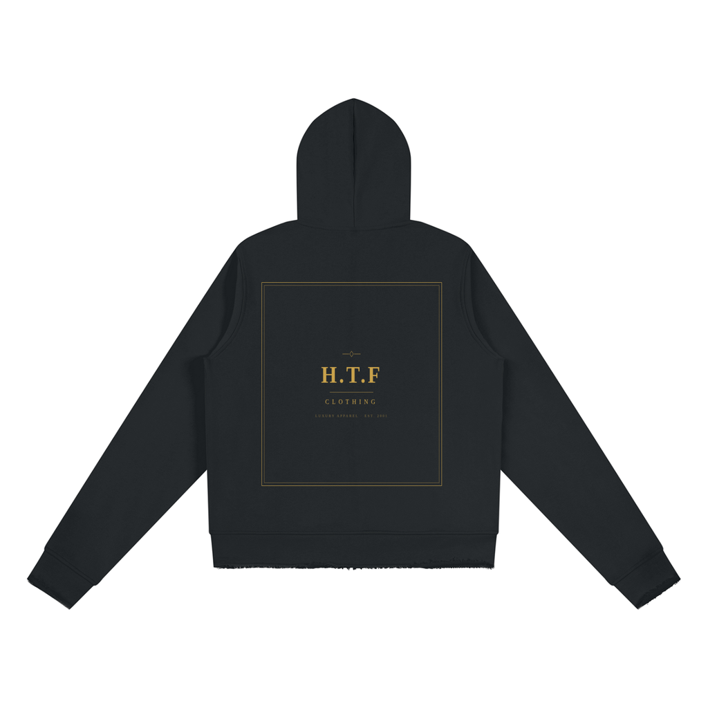 Women’s Raw Edge Full Zip Hoodie